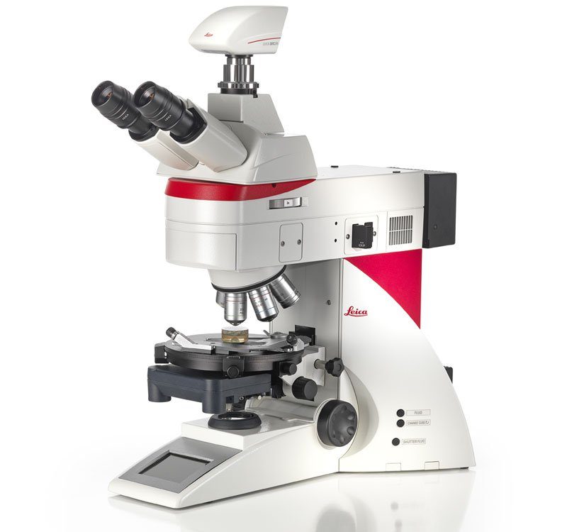 Polarizing optical microscope