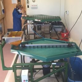Mineral separation laboratory