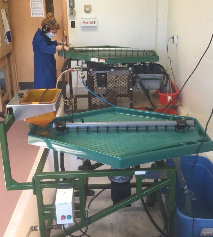 Mineral separation laboratory